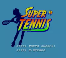 Image n° 4 - screenshots  : Super Tennis